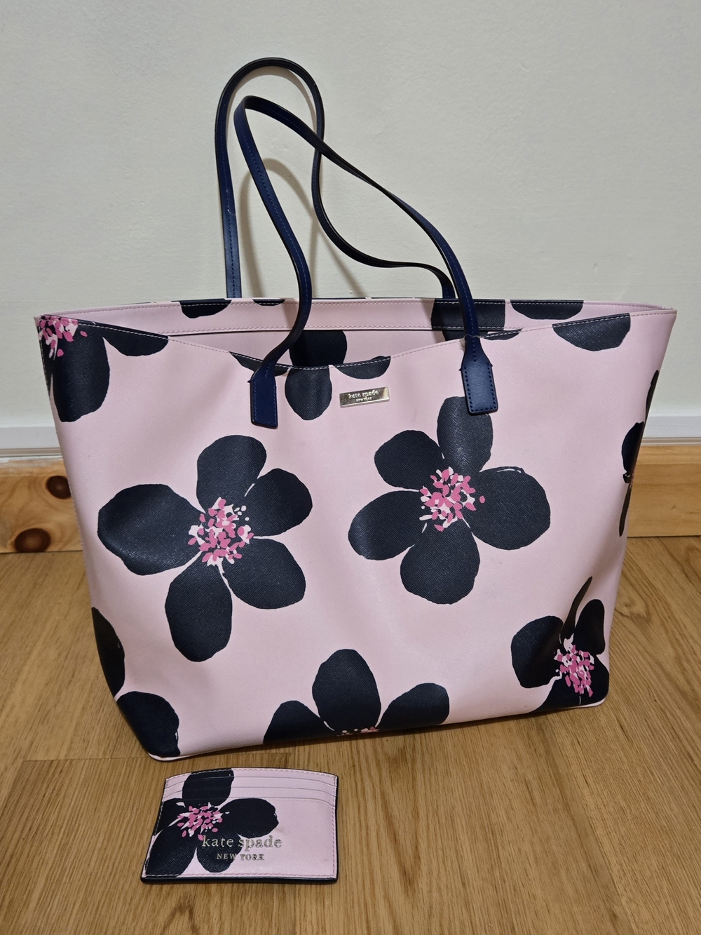 kate spade Pink Floral Tote Bag